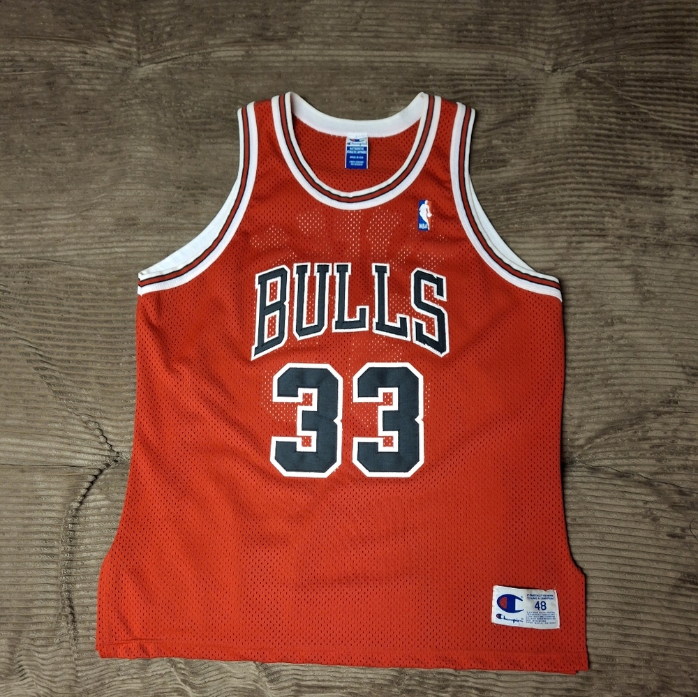 Authentic Chicago Bulls Scottie Pippen Jersey